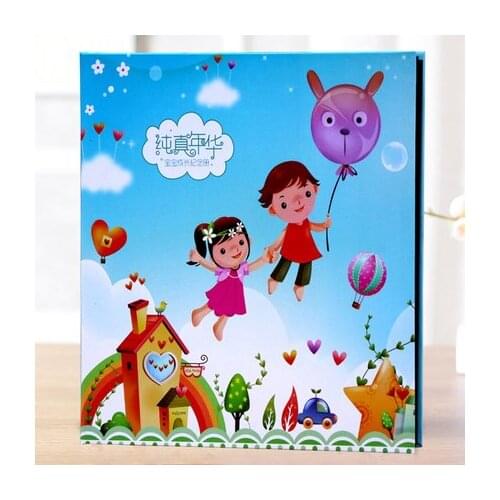 Photo album book baby large capacity bronzing photo album for baby for gift for wedding good quality