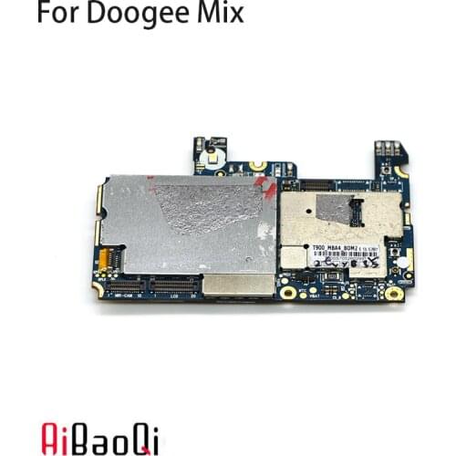 New Original mainboard 6G+64G ROM Motherboard flex cable board for Doogee MIX Phone Android 7.1 Helio P25 Octa Core 5.5 inch