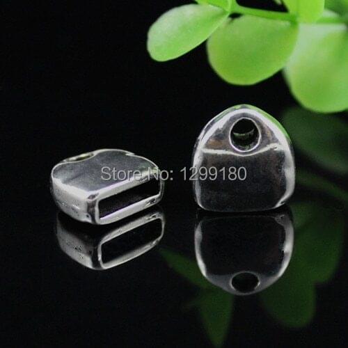 50pcs/lot Cord Crimp End Caps Buckle Tips for Necklace Bracelet Ropes Cords Connectors Clasp,DIY Accessories 14x14mm (K00517)