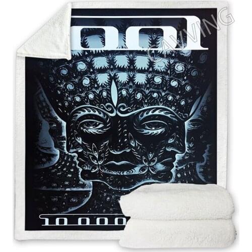 CAVVING 3D Printed ROCK BAND Sherpa Blanket Rectangle Blanket Home Textiles Fleece Wearable Blanket Throw Blanket for Sofa Bed