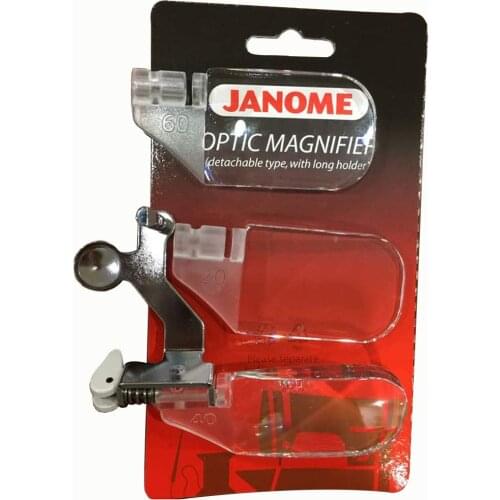 Optic Magnifier (20x 40x 60x) for Janome Presser Foot # 202400006/202130002