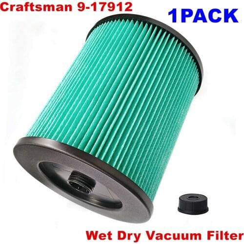 1 PACK Original packing Craftsman 9-17912 Wet Dry Vacuum Filter with High Efficiency Particle Air Vacuum cleaner parts