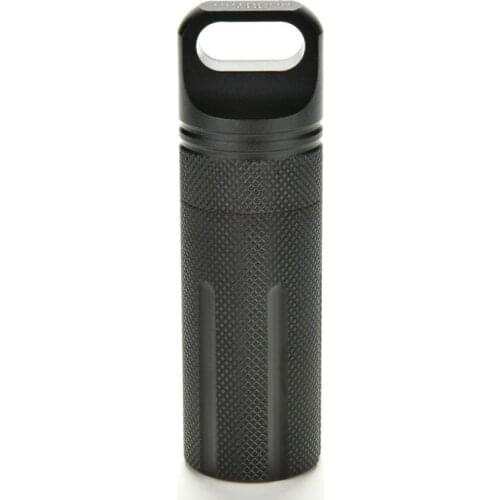 Outdoor Outdoor Waterproof Bottles Emergency First Aid Camping EDC Tank Box for Matches Survival Pill Bottle W1