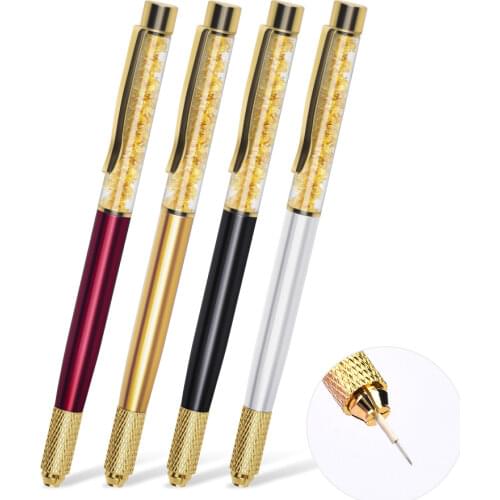 Permanent maekup Gold Foil Flow Pen Tattoo Pen Tattoo Handmade Pen Tattoo Machine Fog Pen