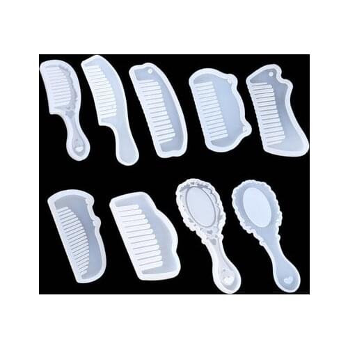 DIY Casting Comb Mold Resin Jewelry Resin Mould Handcraft Epoxy Resin Mould for DIY Jewelry Craft Supplies