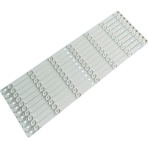 LED backlight strip 7LED(6V) 516mm for ROWA 50" TV LED50C380 T500HVN01.0 V500HJ1-PE1 JS-LB-D-JP5058-071CBAC 30806A ROHS E50S8100
