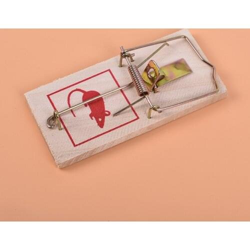 Traditional Wooden Mouse Traps Classic Mice Rat Pet Rodent Control Catch Trap Home Garden Supplies Mouse Killer Pest Mousetraps