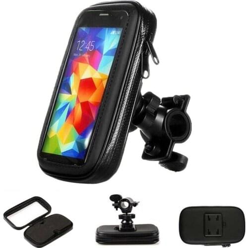 Bicycle Motorcycle Phone Holder Waterproof Case Bike Phone Bag for iPhone Xs 11 Samsung s8 s9 Mobile Stand Support Scooter Cover