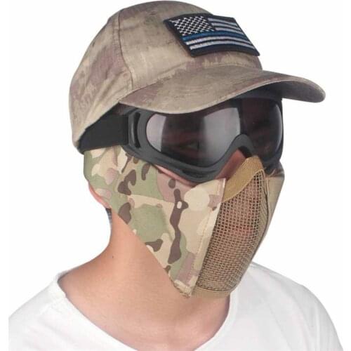 TPU Nylon Ear Protection Portable Foldable Breathable Outdoor Apparel Accessories For Airsoft Paintball AMasks