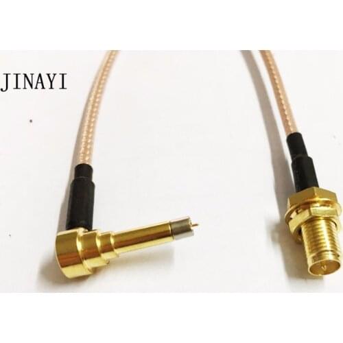 2pcs/lot MS-156 MS156 plug male to RP-SMA female test probe RG316 Adapter cable leads 20cm