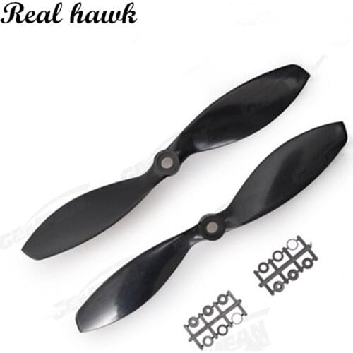 3 colors 7038 electric ABS plastic slow propeller 1 pair (CCW and CW ) is suitable for For RC Model Aircraft 2206-2312 motor