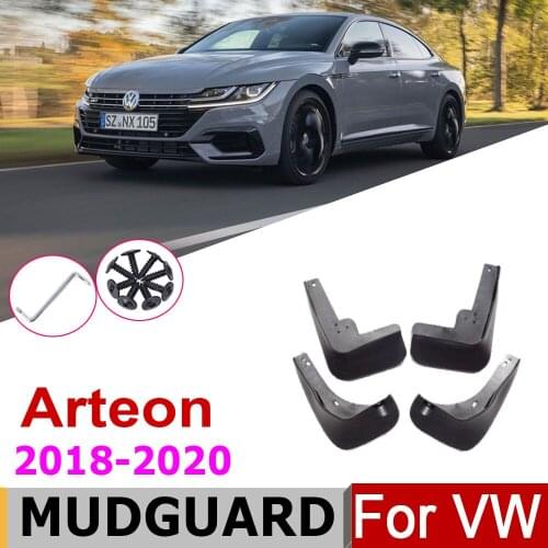 Car Mudflap For Volkswagen VW Arteon 2020 2019 2018 Front Rear Fender Mud Flaps Guard Splash Flap Mudguards Accessories