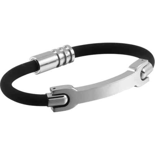 Remove Body Static Anti-static Bracelet Negative Ion Silicone Outdoor Sports Bracelet for Men Women Wristband Safety Working