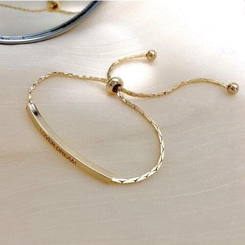 Bracelet for Women Simple Temperament of Fashionable Female Students Jewelry Wholesale