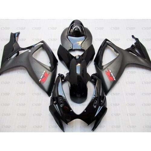 GSX-R750 2006 - 2007 K6 Body Kits GSXR600 06 Plastic Fairings GSXR 750 2006 Black Grey Body Kits