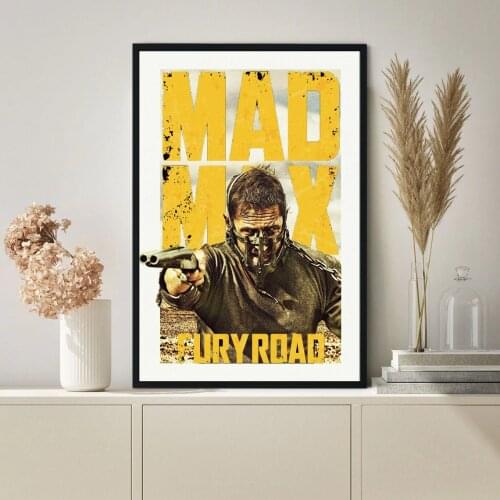 Mad Max Fury Road Movie Poster Classic Vintage Hot Sale Canvas Art Poster Wall Painting Home Decoration (No Frame)