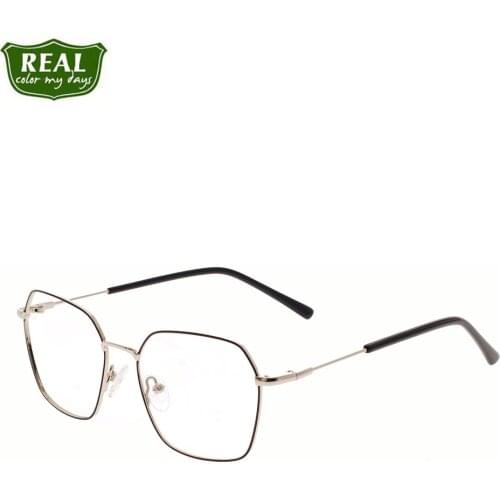 Fashion Retro Thin Frame Square Prescription For Man Woman Students Myopia Optical Glasses Metal Stainless Steel Frame Unisex