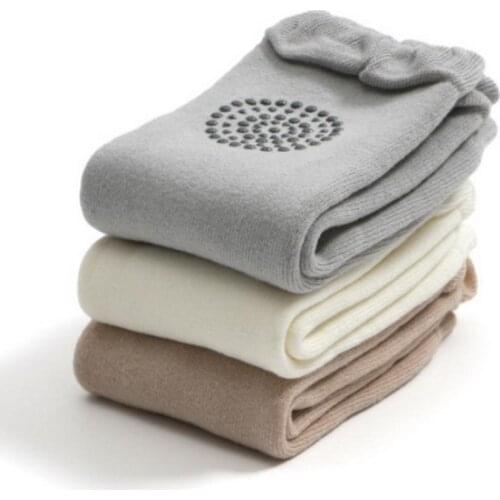 100pair Baby Warm Knee Pads Crawling Safety Elbow Winter Lengthen Thicken Baby Leg Warmer Kids Kneecap Support Protector