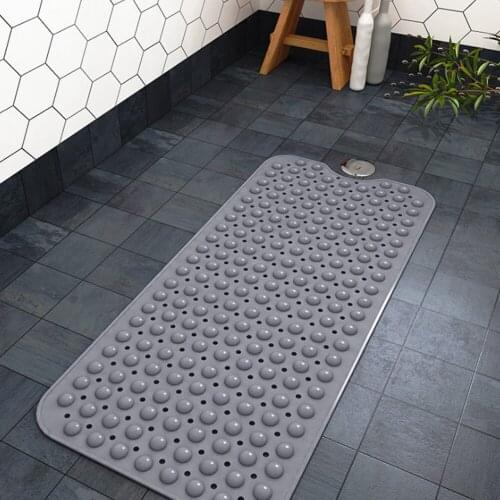 Non Slip Bath Tub Mat Anti Slip Extra Long Large Shower Square Mat Pad Non Skid