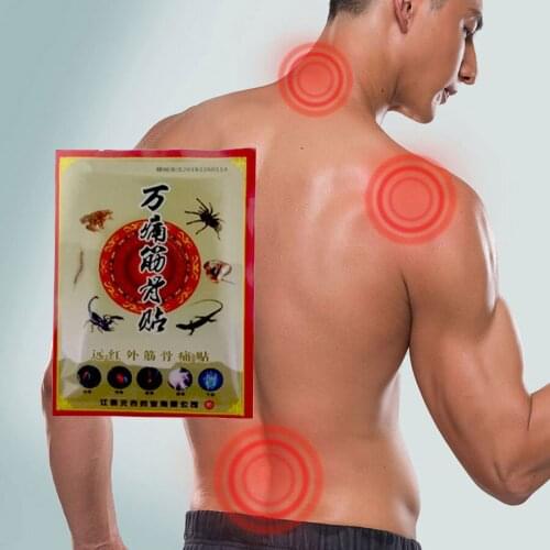 New Arrival Spider venom Pain Relief Plaster 32Pcs/lot Muscle/Shoulder/Leg/Arthritis Joint Knee Pain Patch Balm Self heating