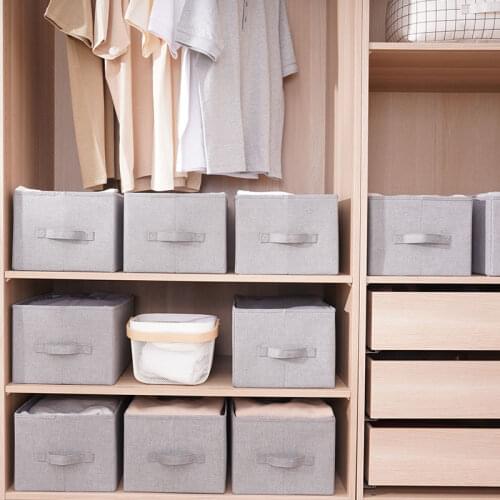 Closet Organizer Large Capacity Clothes Organizer Box Books Organizer Toys Sundries Organizer Box Clothes Quilts Storage Bins