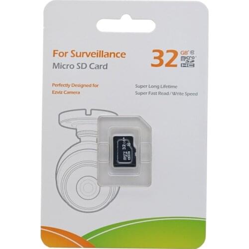 Original EZVIZ 32GB class 10 Micro SD Card , TF card For Surveillance, Perfectly Designed for HIK EZ camera