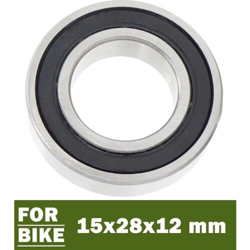 152812-2RS Bearing 15*28*12 mm ( 1 PC ) 152812 RS Bicycle Hub Front Rear Hubs Wheel 15 28 12 Ball Bearings