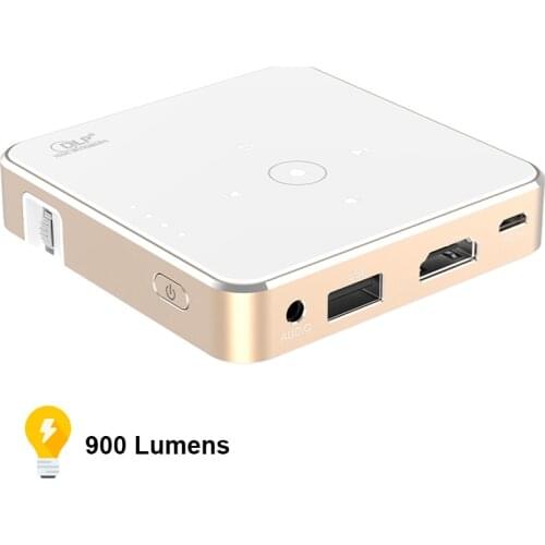 Mini Portable Projector Full HD 1080P DLP Projector For Home Theater Video Projectors Beamer PR57002