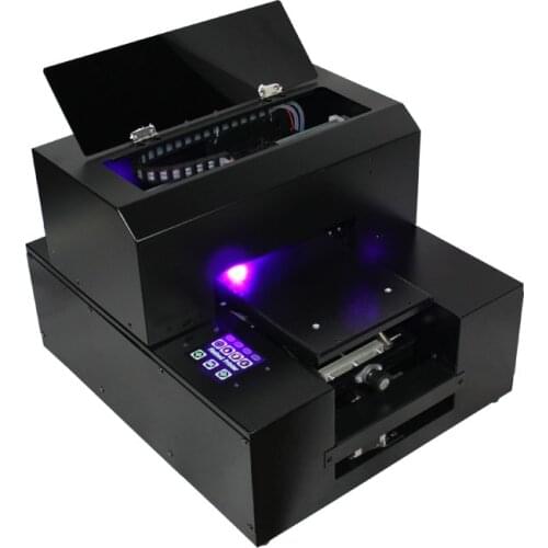 A4 size Printing machine phone case UV LED flatbed Printer ,Fedex/DHL shipping free