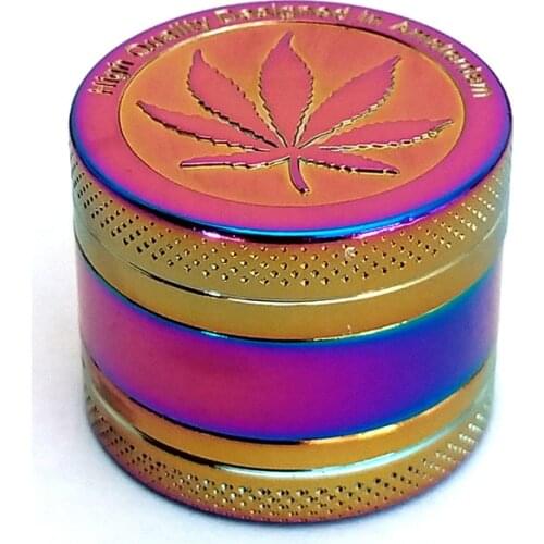 SWSMOK 30MM 3-layer Zinc Alloy Herbal Herb Tobacco Grinder Spice Weed Grinders Smoking Pipe Accessories Gold Smoke Cutter