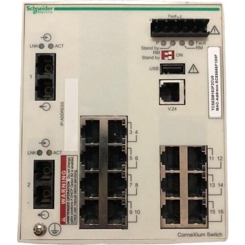Schneider Electric TCSESM163F2CU0 ConneXium Managed Switch Used In Good Condition