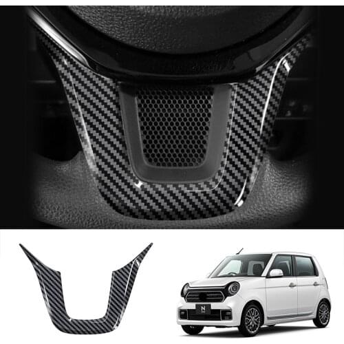 Car Steering Wheel V-Shaped Decorative Frame Steering Wheel Trim Cover for Honda N-ONE 2020