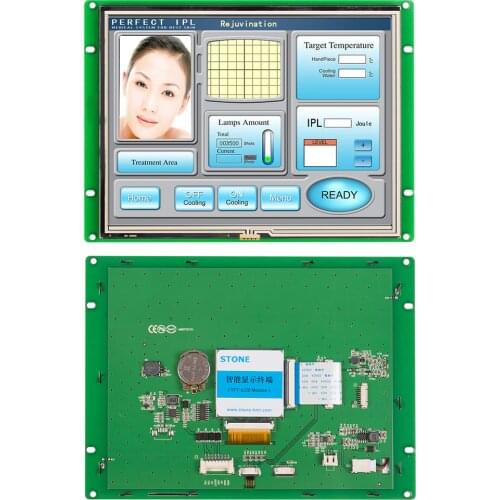 Embedded Display LCD Touch Module 8 inch with Controller + Prgram for Industiral Control STVI080WT-01