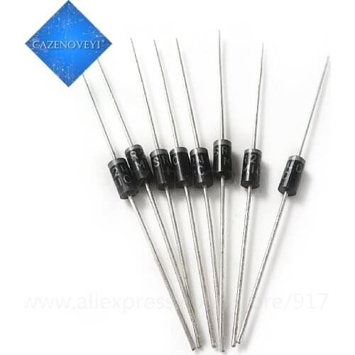 20PCS Schottky Rectifier Diode SR240 SR260 SR360 SR540 SR560 SR2100 SR3100 SR3200 SR5100 SR5150 SR5200 DO-41 DO-27 In Stock