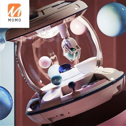 High-End Childrens Space Prize Claw Toy Automatic Small Home Mini Clip Doll Machine Creative Home Childrens Toys