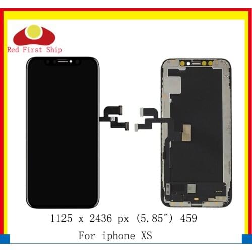 5.85" For iphone XS LCD Screen Pantalla monitor For iphone XS Display Touch Screen Digitizer LCD Complete A2097 A1920 INCELL