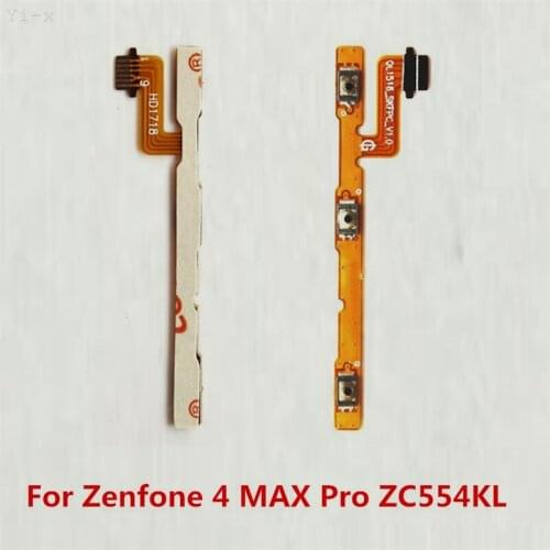 10pcs/lot For ASUS Zenfone 4 MAX Pro ZC554KL Power ON OFF Volume Key Button Switch Flex Cable