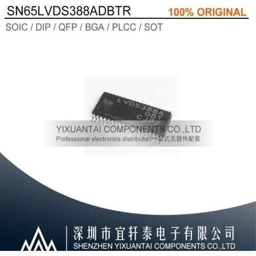 2pcs/lot 10pcs/lot 50pcs/lot Free shipping 100% original SN65LVDS388ADBTR SN65LVDS388A LVDS388A TSSOP38