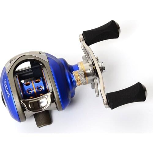 6.3:1 High Speed 11BB Right/Left Bait Casting Reel Lure Trolling Reels Fresh/Salt water Baitcasting Fishing Reel Metal Spool