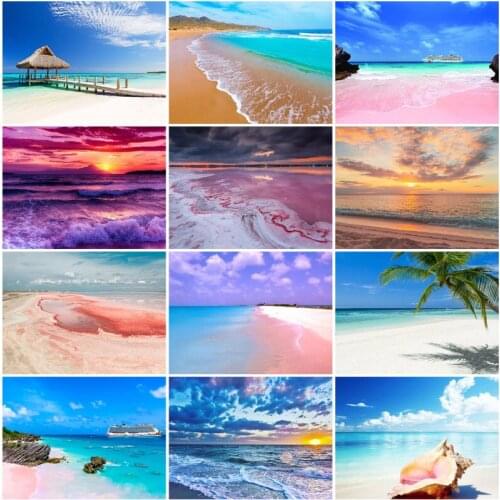 Diamond Painting Seascape Cross Stitch Diy Home Decoration Painting Full Diamond Hand Embroidery Picture Wall Sticker