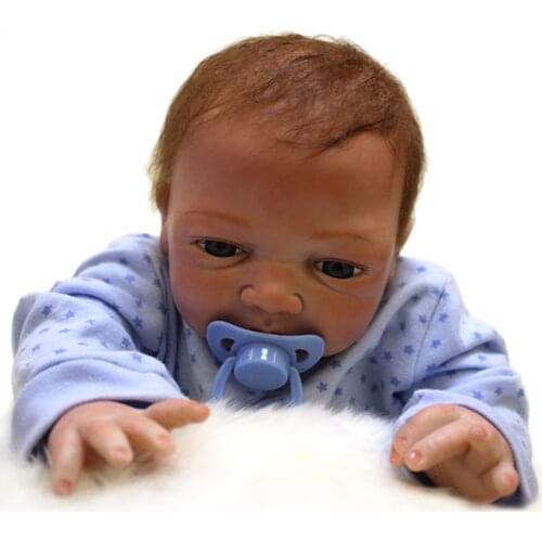 AWW! Reborn Doll Toddler Boy 20" Baby Newborn Boneca Renascida Life Like Bebe Realistic Berenguer From OtardDoll