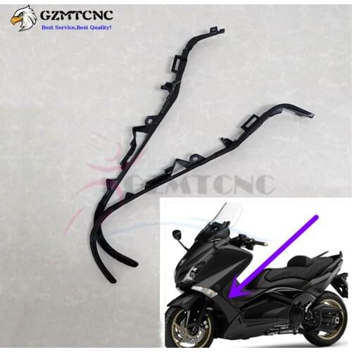 Motorcycle 12-16 TMAX-530 Side Strips Rail for Yamaha TMAX530 2012-2016 Inner Drum Box Small Bar Tmax 530 Sidebar Cover Black