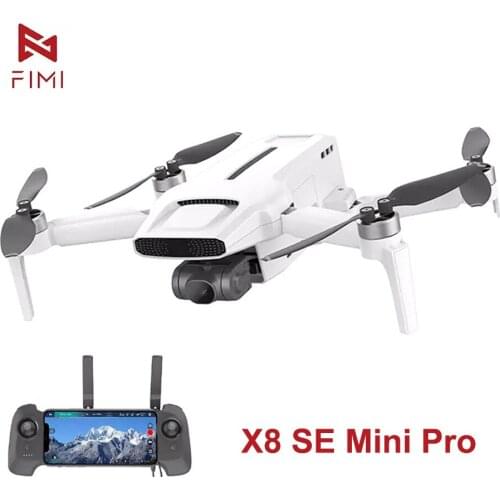 FIMI X8 SE Mini Pro Camera Drone 4K HDR Video 8KM Transmission Range GPS 3-axis Gimbal Drone Professional Helicopter with Remote