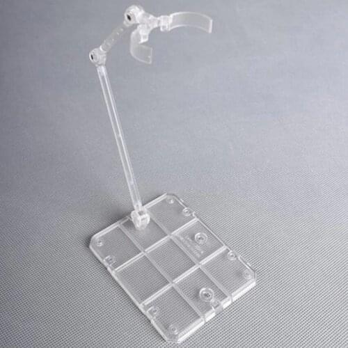 Action Figure Transparent Base Suitable Display Stand Holder Bracket for 1/144 HG/RG Gundam/Anime Game ACG Figure