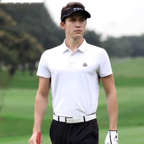 New Mens Tshirt Polo Shirts Summer Golf Clothing for Mens Short Sleeve T-shirt Outdoor Sports Men Breathable Clothing Top