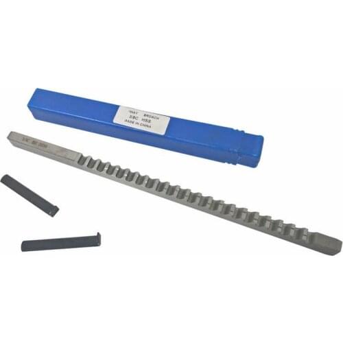 HSS Broach 3/8 C Push-Type Keyway Broach Inch Size Broach Cutting for CNC Machine Tools with Shims