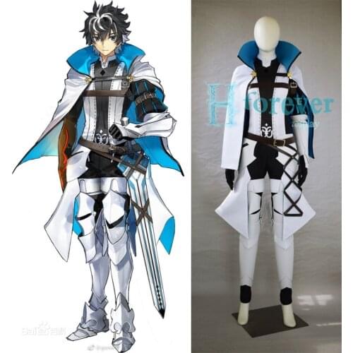 [Customized] Anime Fate/EXTELLA LINK Charlemagne Ballte Uniform Ver Cosplay Costume For Men Halloween Free Shipping New 2019
