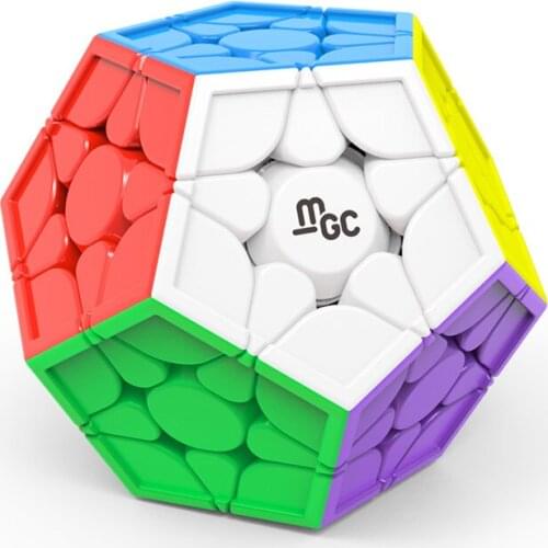 Yongjun MGC 3X3 Magnetic Megaminxeds Cube MGC Megaminxeds 3x3 Magnetic Magic Cube YongJun Speed Megaminxeds Cube 12 Sided Cube
