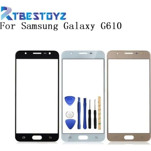 RTBESTOYZ Front Outer Glass J7Prime Cover Panel Replacement For Samsung Galaxy J7 Prime G610 On7 2016