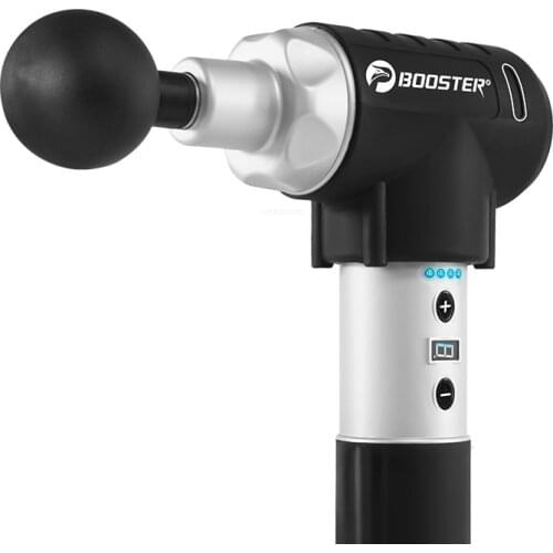 Rechargeable percussion massager body massager fat reduction pusher deep muscle stimulator 9 speed treatment gun booster Pro 2